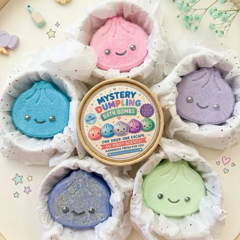 Mystery Dumpling Bath Bomb