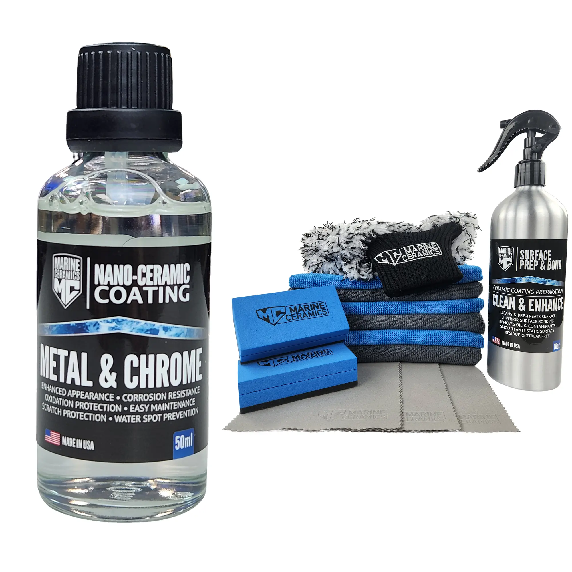 Metal & Chrome - BUNDLE (Premium Ceramic Coating)
