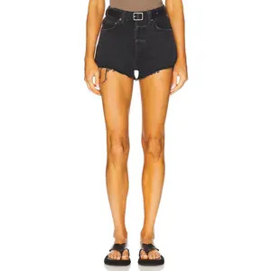 AGOLDE Ridley High Rise Short in Sensor