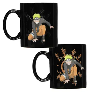 Naruto Shippuden Anime Manga Heat Reactive Color Changing 16 OZ. Tea Coffee Mug Cup