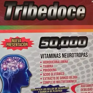 Tribedoce 50,000 vitaminas neurotropas Tribedoce 50,000 vitaminas neurotropas