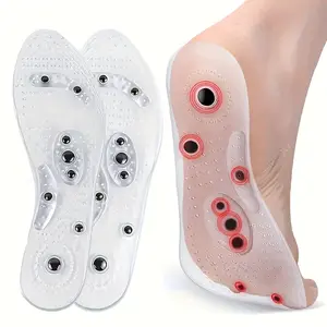 Magnetic Foot Massager Shoe Pads, Magnetic Insoles, Relieve Foot Fatigue, No Power Needed, Odorless, Breathable Design, Unisex, One Pair