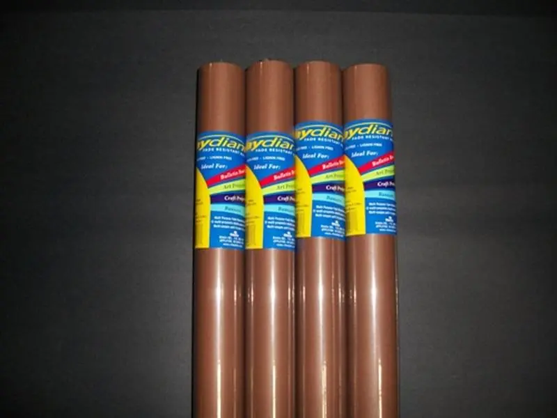 RiteCo Raydiant 80127 Premium Quality Lignin-Free Acid-Free Paper Art Rolls, Fade-Resistant, Double Ink Coated, Warm Brown, 48x50 ft, 4 Pack for Bulletin Board Decor & Art Craft Projects