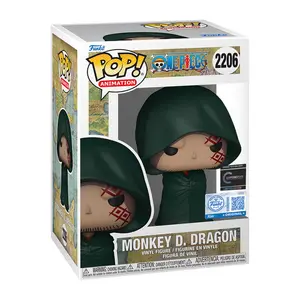 Funko Pop! One Piece - Monkey D. Dragon (Chronotoys) (Common) #2206 Exclusive Vinyl Collectible Vinyl Figure