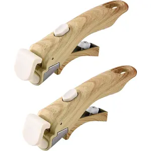2 Pack Removable Handles for Pots and Pans -  Detachable Pan Handle  - Heat-Resistant Plastic, Stainless Steel,  - -Like