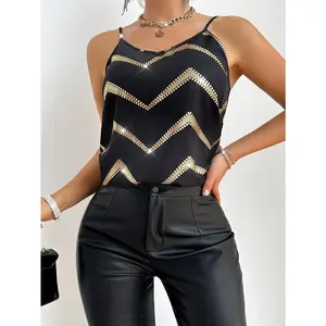 Women's Casual V-Neck Sleeveless Tank Top