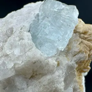 470g Rare Polymineralic Aquamarine, Quartz, Albite Garnet & Black Tourmaline #53