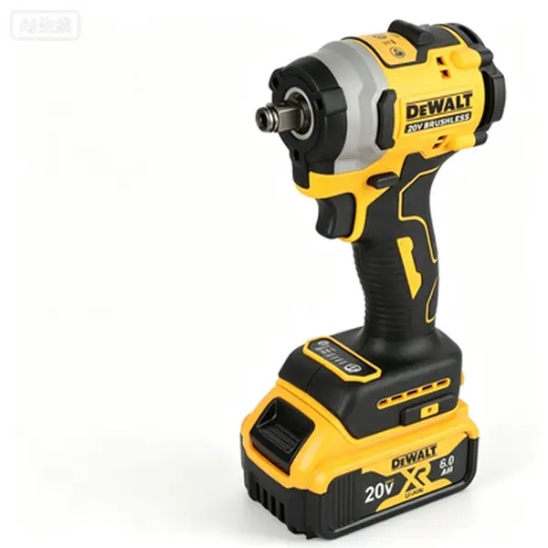 DEWALT DCF850 20V Max Brushless Impact Wrench (Tool Only), Designed For Professional Contractors And Mechanics, Delivers Powerful Performance, Variable Speed Trigger, And Durable Construction, Ideal For Heavy-Duty Jobsite Tasks