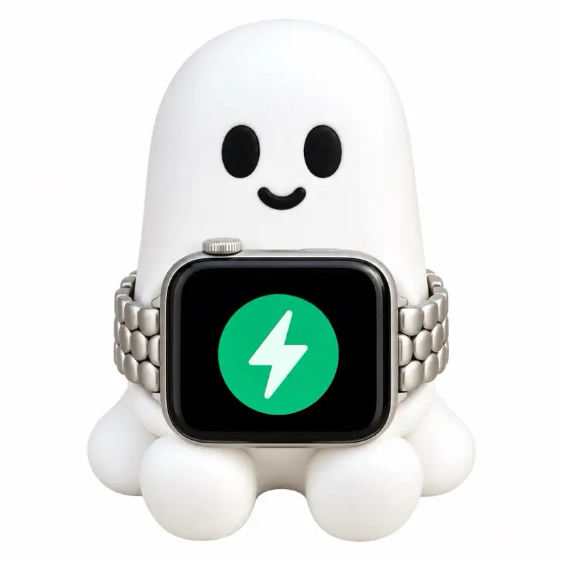 Cute Ghost Fashion Watch Stand - Stylish Display Accessory for Fashion Watch Storage & Organization