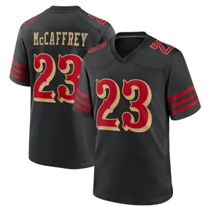 Christian McCaffrey San Francisco 2026 Rivalries Collection Game Jersey - Black