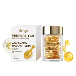 Darkening care serum, gentle tanning, revitalizes and nourishes, improves skin texture, corrects skin tone, 30 capsules