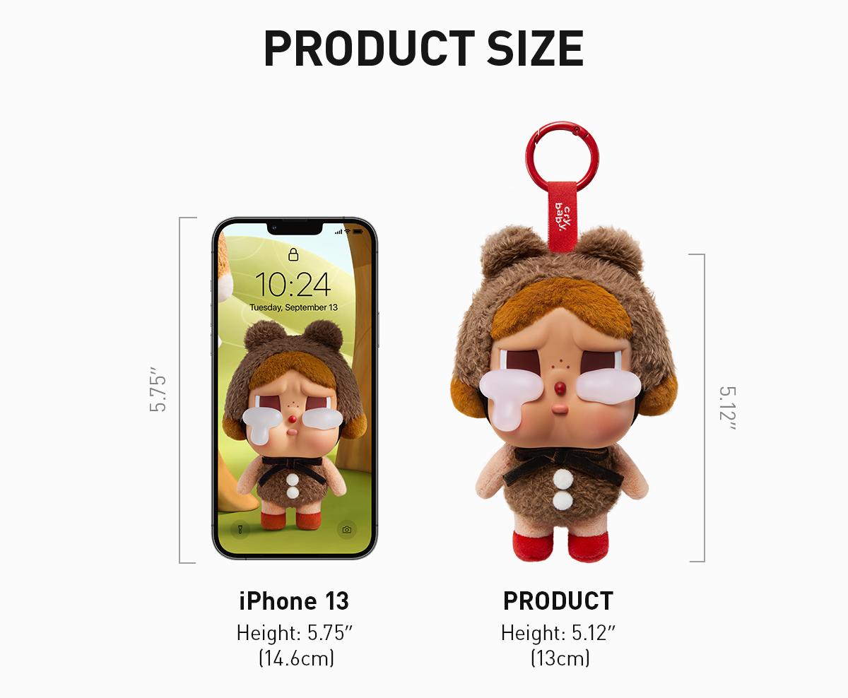 POP MART CRYBABY Crying Again Series-Vinyl Face Plush POP MART CRYBABY Crying Again Series-Vinyl Face Plush