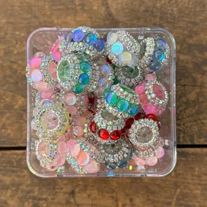 (FY15) 5pc - 16mm K9 Lantern Bead for Pen