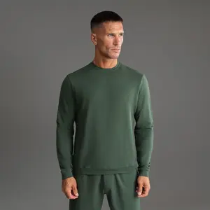 Cumulus Crew Pullover - Moss