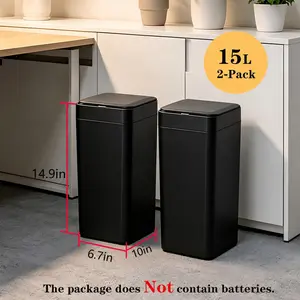 Convenient Hands-free Trash Can, Smart Sensor & Waterproof, Practical daily storage bin for every room