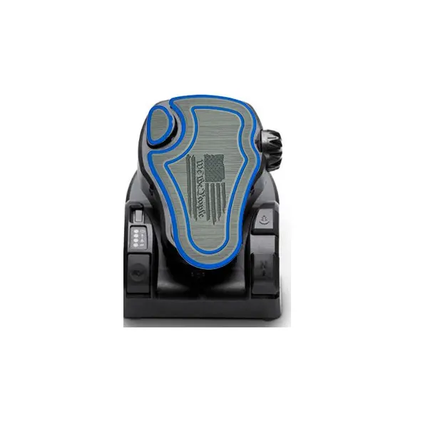 Minn Kota Ultrex Trolling Motor Pedal Pad with American Flag "We The People Logo" - Soft cushion - Easy Peel & Stick Application-Non-skid Quick Setup Anglers