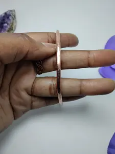 Hammered Copper Cuff Bracelet