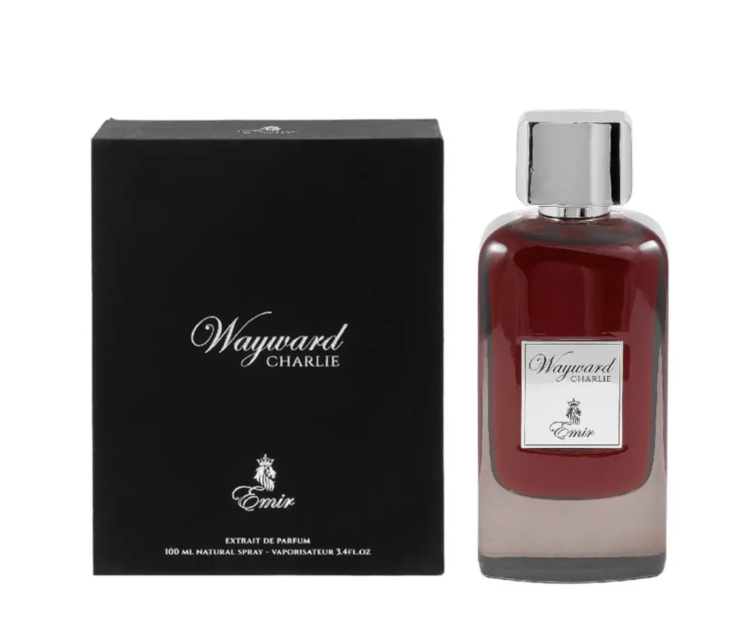 Paris Corner Wayward Charlie 100ml EDP, Oriental Floral Unisex Beauty Perfume with Vanilla and Caramel Spice Notes, Aromatic Fragrance, Captivating Scent, Edp Spray Fragrance, Vanilla Patchouli, Unisex Wear, Amber Vanilla Floral, Signature Scent