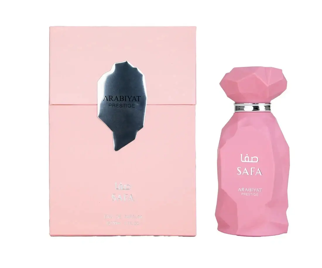Arabiyat Prestige Safa Eau De Parfum, Elegant Alluring Fragrance for Women with Spicy Cinnamon and Arabian Rose Notes, EDP Spray, 3.4 FL.OZ / 100ml