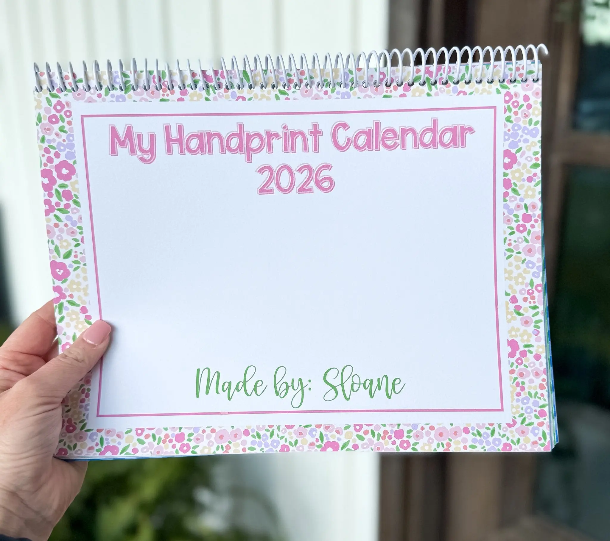 Handprint Calendar 2026 Handprint Calendar 2026