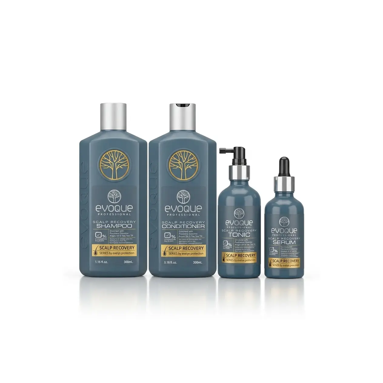 Scalp Recovery Treatment Collection All Together