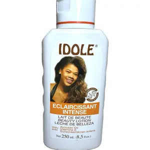 IDOLE Intense Clarifying Beauty Lotion with Avocado Oil Vitamin E & Sunscreen 8.5Oz/250ml for Radiant Skin