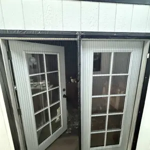 Magnetic Screen Door,Self Sealing Magnets, Easy Install Screen Doors with Magnets,Pet & Kid Friendly FallFreshness