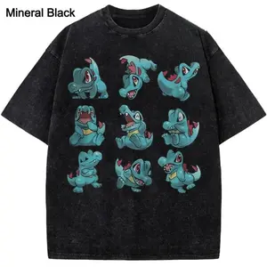 Totodile Vintage Graphic T-Shirt, Pokebon Shirt, PKM Shirt, Anime Shirt, Vintage Tee  Womenswear Top