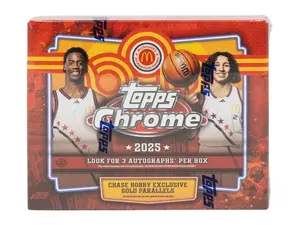 2025 Topps Chrome McDonald's All American Basketball Hobby Box