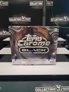 2025 Topps Chrome Black Hobby Box - All Cards Ship