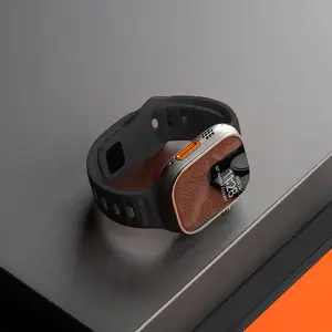 Comfortable Silicone Watch Band for Apple Watch Series 11/10/9/8/7/se/6/5/4, Unisex Smartwatch Strap for Iwatch Ultra 49mm 46mm 45mm 44mm 42mm 41mm 40mm