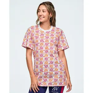 Class of 2001 Unisex Crew Neck Tee - White/Pink