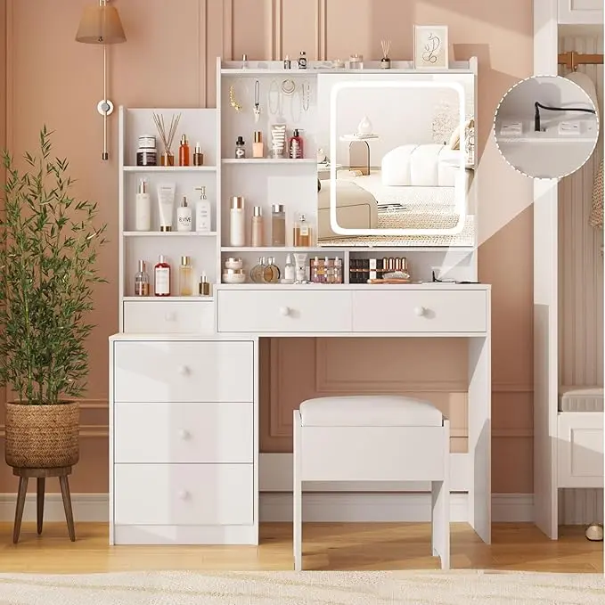 White With Chair
