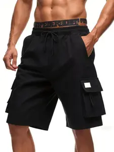 Men's Summer Workwear Shorts, New Arrival, Multi-Pocket Design, Casual Sporty Style, Comfortable and Fashionable, Ideal for Daily Wear