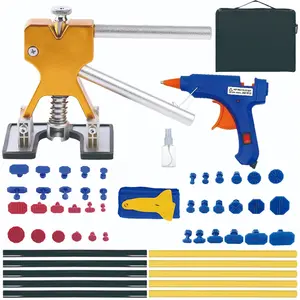 Car Dent Repair Tools, Professional Cars Dent Repair Puller and Glue Gun, for Car Dent and Door Dent Repair, Essential Tools for Cars Body Work, Car Dent Remover, Car Scratch Repair