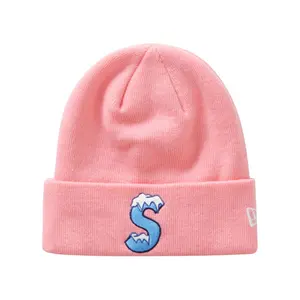 Supreme New Era S Logo Beanie (FW20) Pink