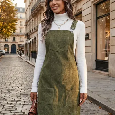 Overall Dress Women - TikTok Shop Overall Dress Women - TikTok Shop