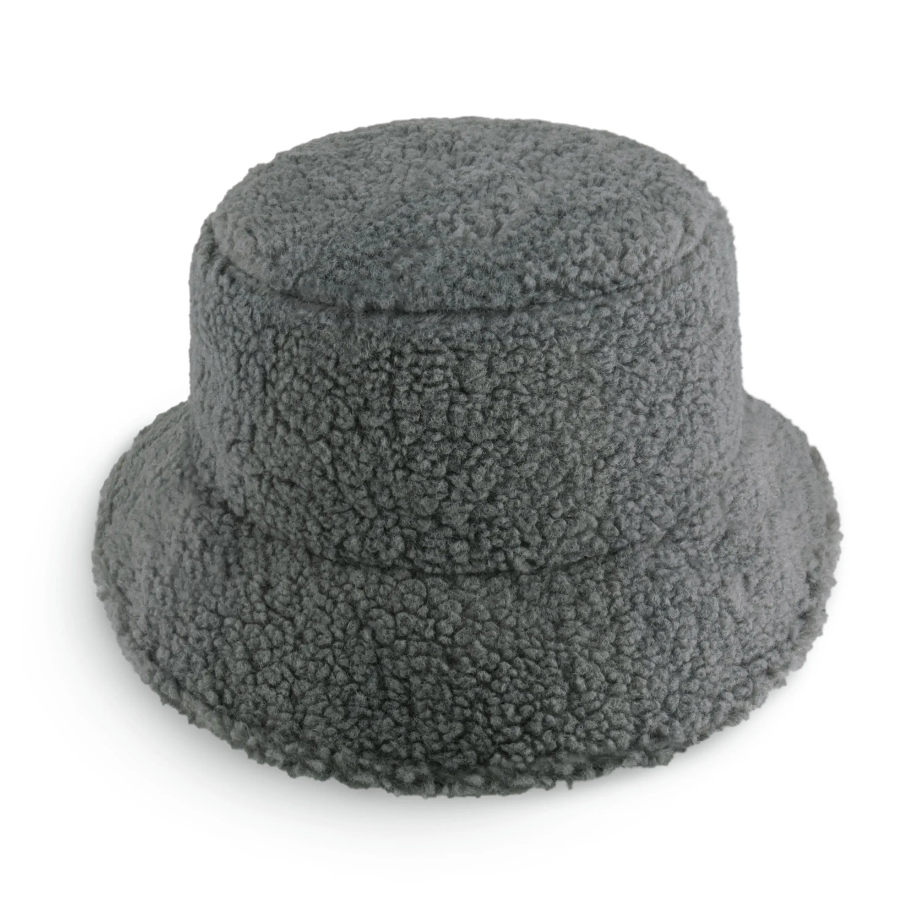 Chokolids - Sherpa Bucket Hats for Women Ladies Trending Teddy Style Winter Fuzzy Faux Fur Brim Fisherman Womens Bucket Hat