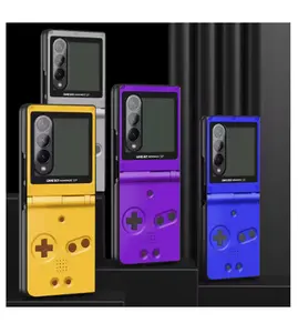 Gameboy Case for Samsung Galaxy Z Fold 3 4 5 6 7 - Compact Protective Cover with Easy Access & Versatile Protection for Foldable Screen Users