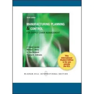 USED-Manufacturing Planning and Control for Supply Chain Management by Jacobs (Paperback)