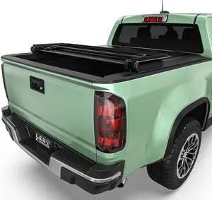 5.2' (62") Bed Soft Tri-Fold Truck Bed Tonneau Cover Fits for 2015-2025 Chevy Colorado/GMC Canyon 5.2' (62") Bed Soft Tri-Fold Truck Bed Tonneau Cover Fits for 2015-2025 Chevy Colorado/GMC Canyon