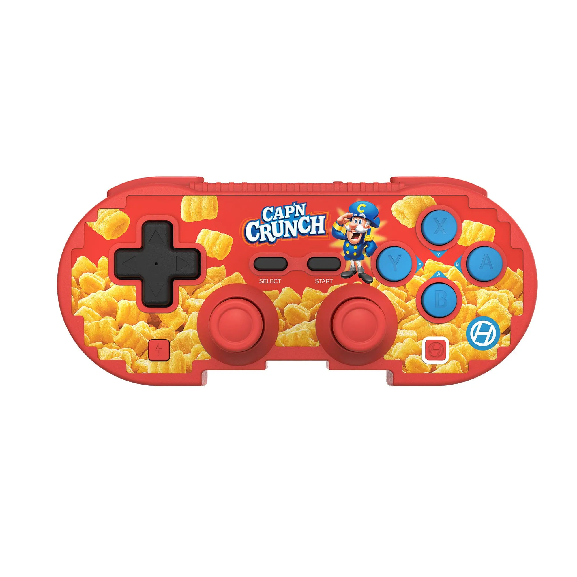 Hyperkin Pixel Art Controller for Switch/PC/Steam/Tesla & More, with 30ft Bluetooth, 20+ Hr Rechargeable Battery, Turbo