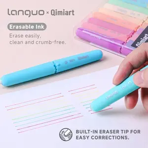 9/45 Color Erasable Gel Pen Set, Heat-Erasable Markers for Drawing, Journaling, School Supplies, Beautiful Design, Durable Writing Tool