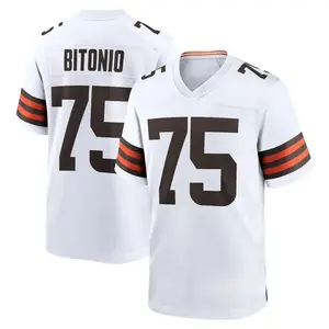 Full Print Bitonio #75 Jersey Shirt, America Football Jersey, Sport Clothing, Football Uniform, Jersey For Football Fans, Gift for him