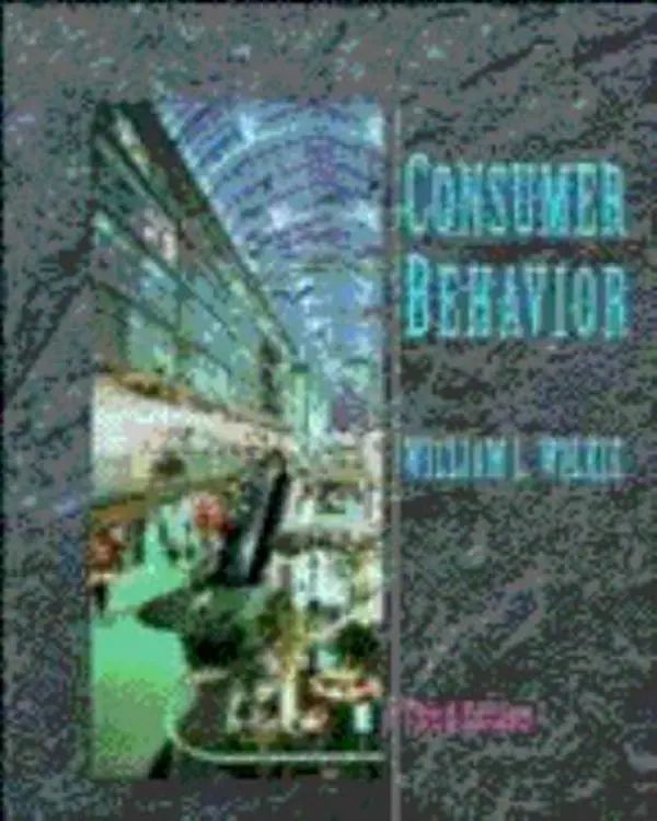 Used Consumer Behavior Hardcover Book by William L. Wilkie, Books
