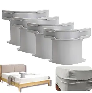 Sheet Retention Strips Bed Sheet Holder 4-Pack Secure Mattress Sizes Easy Install Prevent Loose Sheets Fits Most Sizes