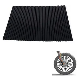 72 PCS Motorcycle Spoke Covers Wraps Protector for 19-21 Inch Wheel Rim Tire Wheel KLX KX CRF DRZ XR YZ YZF RMZ SX SXF EXC XCF SSR Apollo SDG Dirt Pit Bike