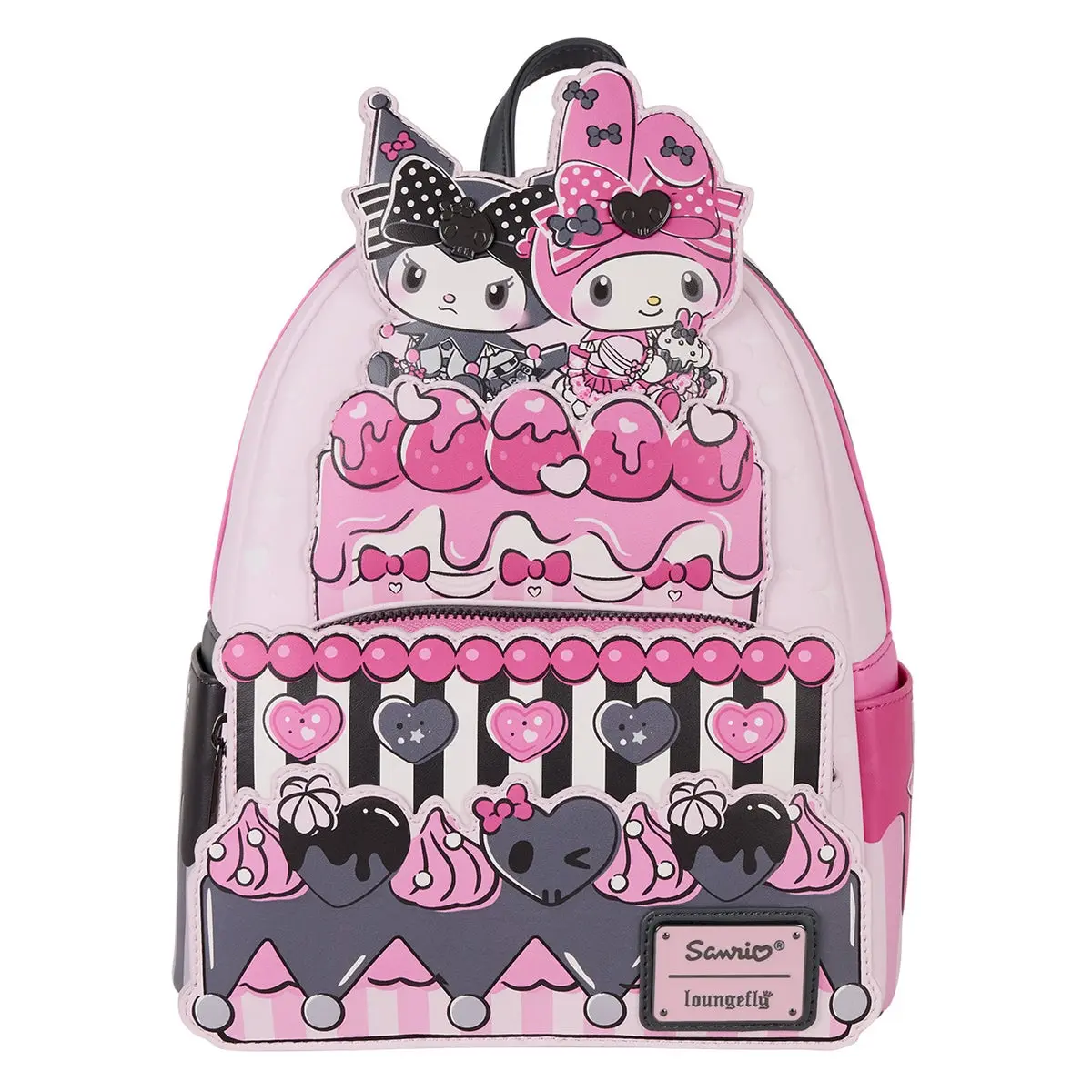 Sanrio My Melody and Kuromi Cake Mini Backpack Sanrio My Melody and Kuromi Cake Mini Backpack