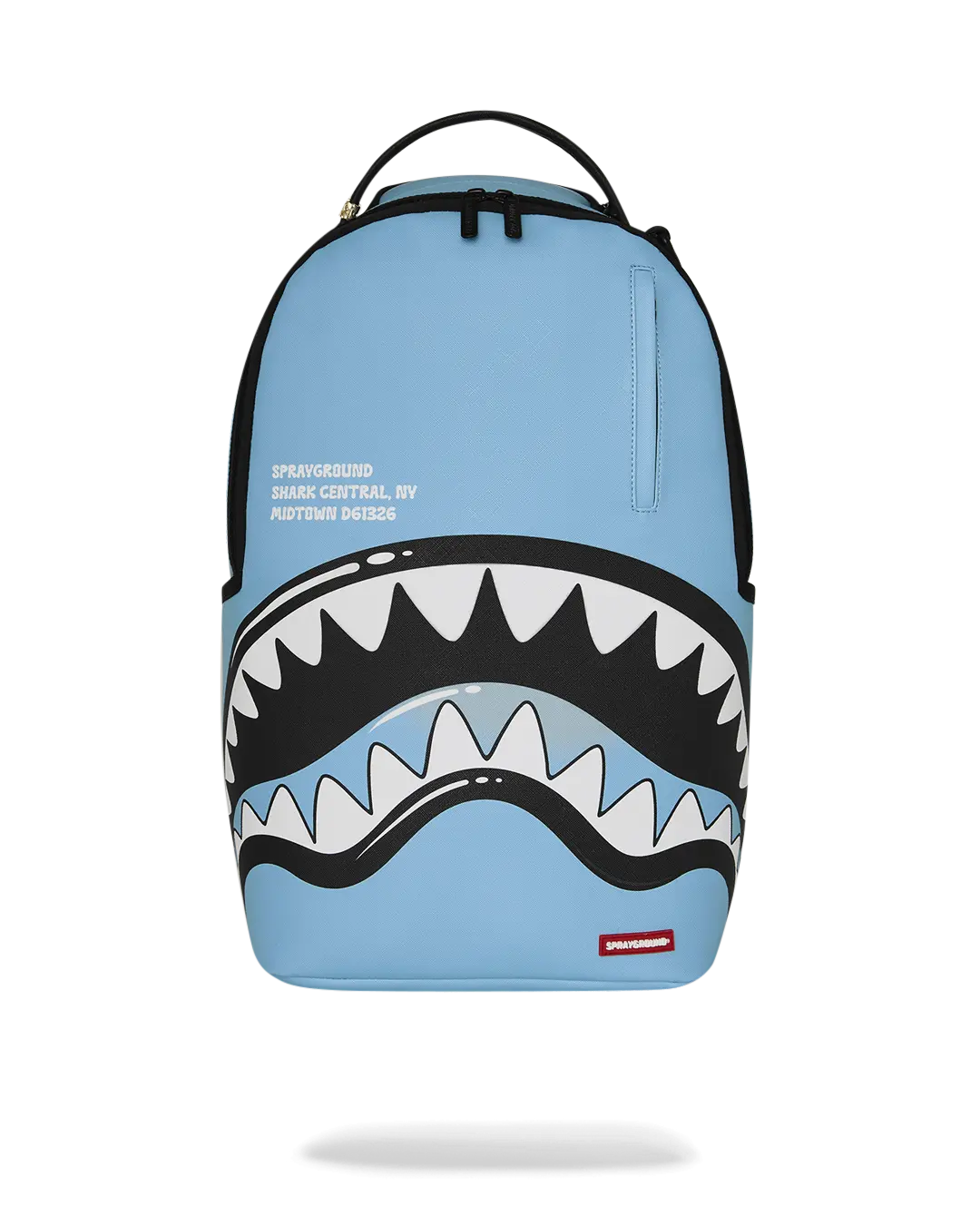 SPRAYGROUND SHARK CENTRAL BUBBLY BLUE BACKPACK