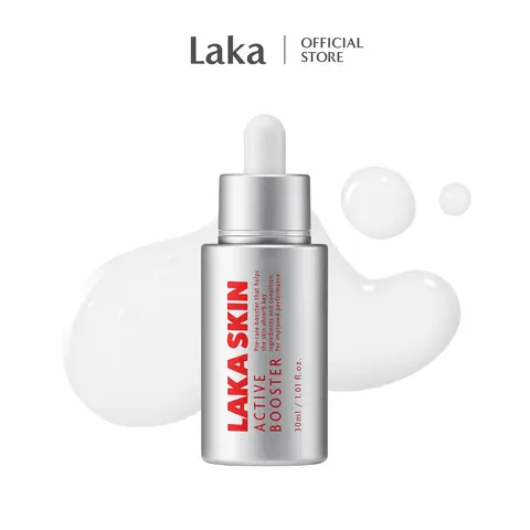 [LAKA SKIN] Active BoosterㅣLiquid Skin BoosterㅣOpens the skin pathway for better absorptionㅣPeptide, Dual PDRNㅣK-Beauty, Korean Skincare